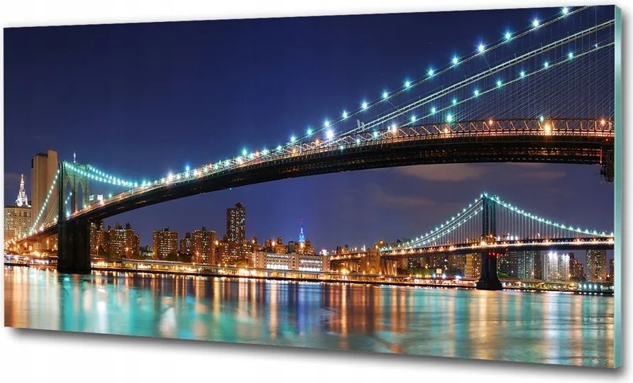 Fotó üvegfestmény Santorini Görögország 100x70