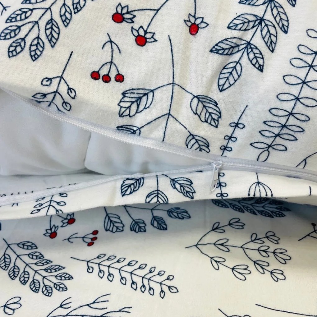 Rimini flanel ágyneműhuzat 200x140cm+90x70cm TiaHome