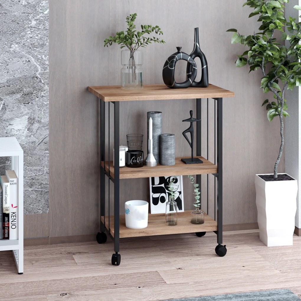 Gurulós tárolóállvány, 60 cm – TR298GNS3105