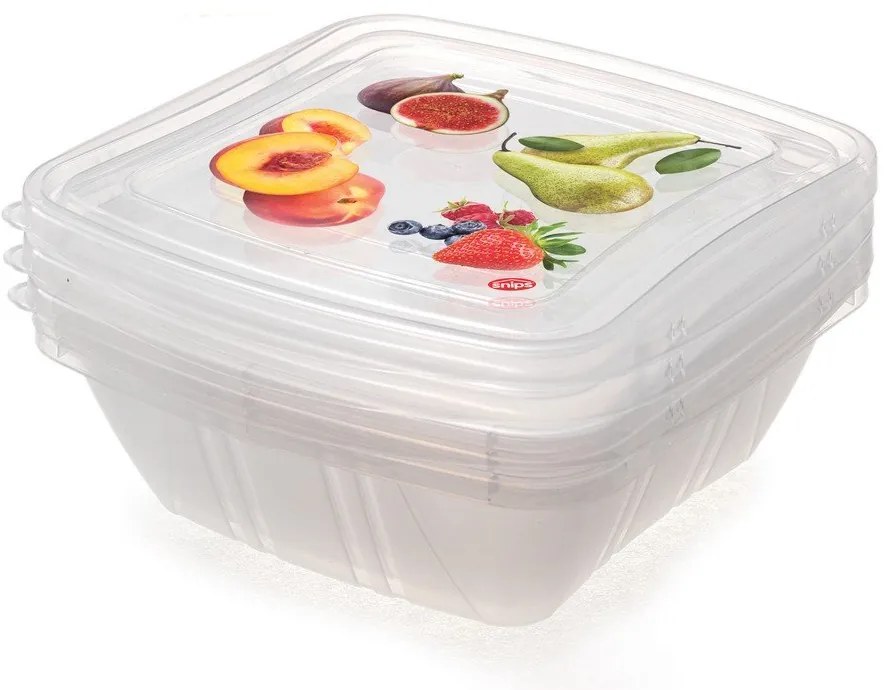 Classic 3 db-os élelmiszer tároló szett, 0,5 l - Snips