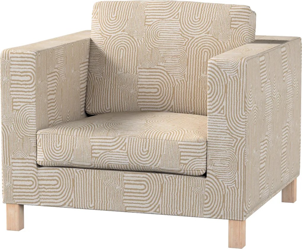 Karlanda Ikea fotelhuzat bézs-ecru