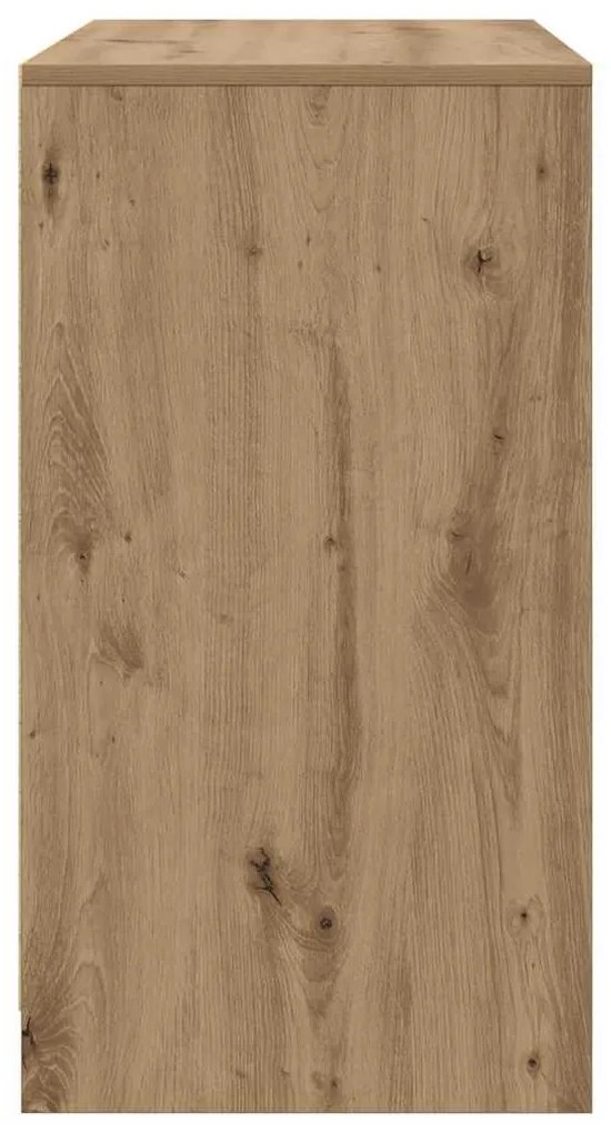 Oldalszekrények 3 pcs kézműves tölgy 70 x 41 x 75 cm Faanyag