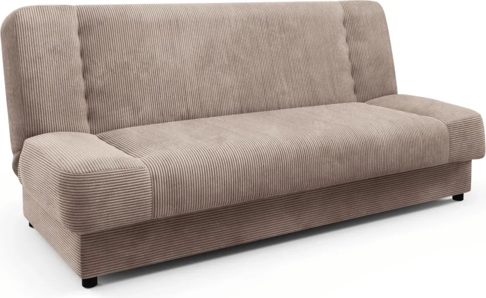 Ágyazható kanapé bézs színben, kordbársony kárpittal PIANO