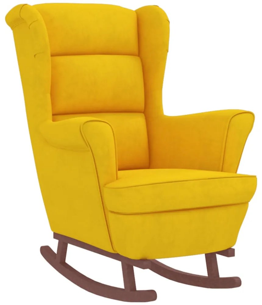 Sárga Bársony és Tömörfa Hintaszék