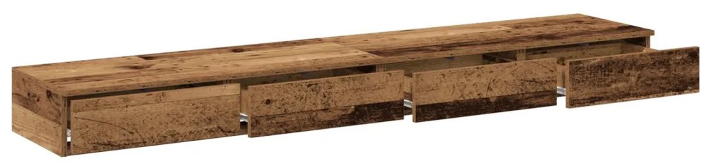 Ágyfiókok fiókkal Régi fa 180 x 36.5 x 16.5 cm Faanyag