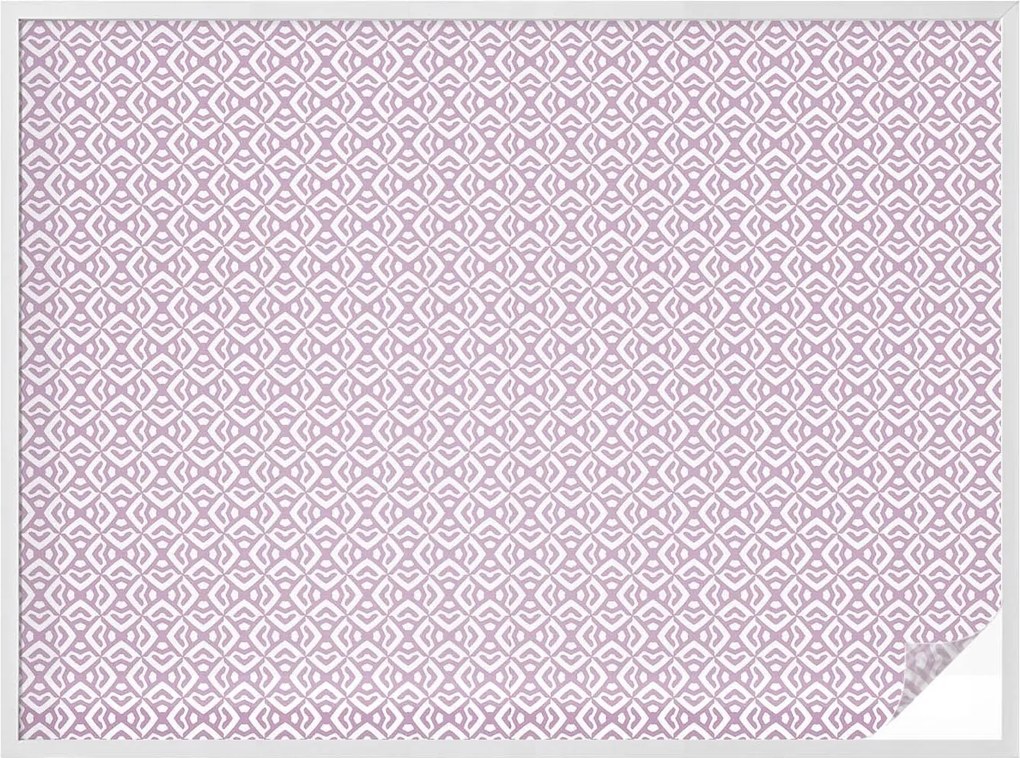 Ablakfólia öntapadós adatvédelem Lila formák 200x146