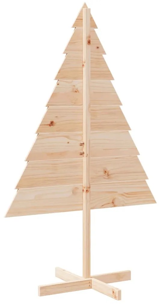 tömör fa karácsonyfa-dekoráció 150 cm
