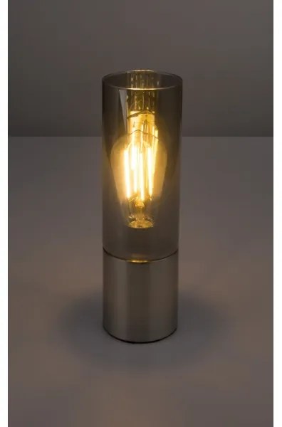 GLOBO 21000N - Asztali lámpa ANNIKA 1xE27/25W/230V átm. 9 cm króm