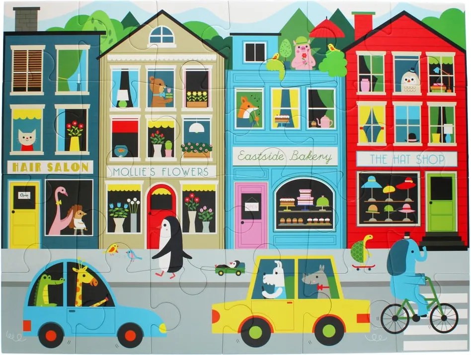 Puzzle (részek száma 24) On Our Street – Rex London