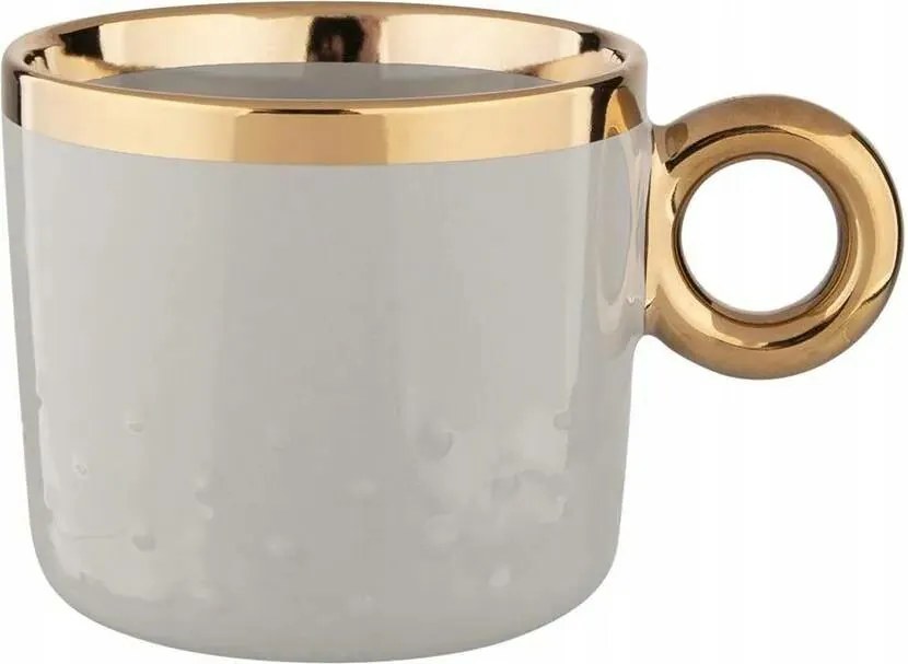 Altom Palazzo dots porcelán bögre 350 ml,Sage