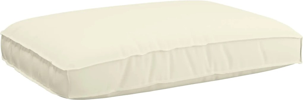 vidaXL Párna Krém 120 x 80 x 12 cm Oxford Szövet