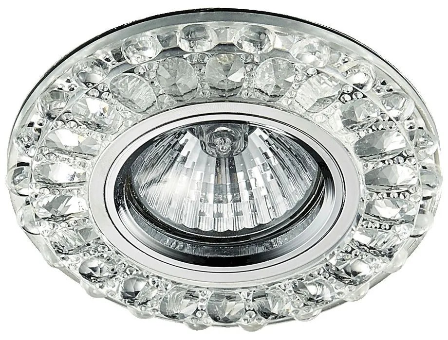 PREZENT 71093 ELEGANT DOUBLE LIGHT Kristály Spot Lámpa Króm GU10 IP20