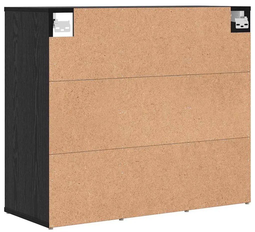 Cipősszekrény polcokkal Musta tammi 77.5 x 30 x 67 cm Faanyag
