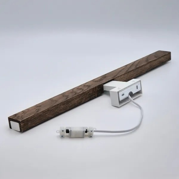 Brilagi-LED Fürdőszobai tükörmegvilágítás WOODY MIRROR LED/12W/230V IP44 tölgy/fehér