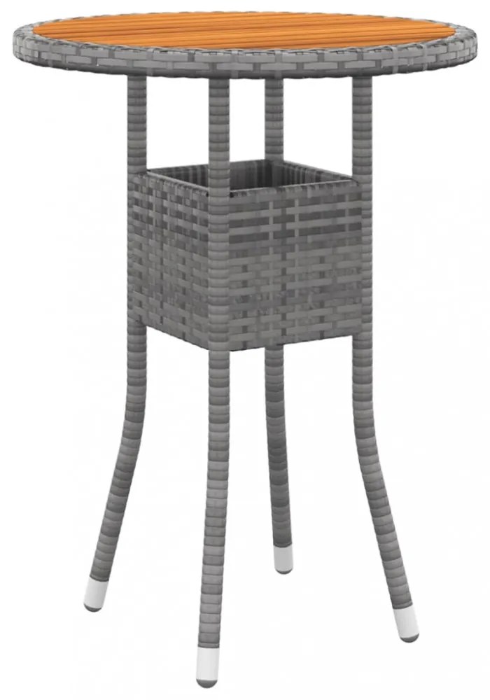 5 részes szürke polyrattan kerti ülőgarnitúra