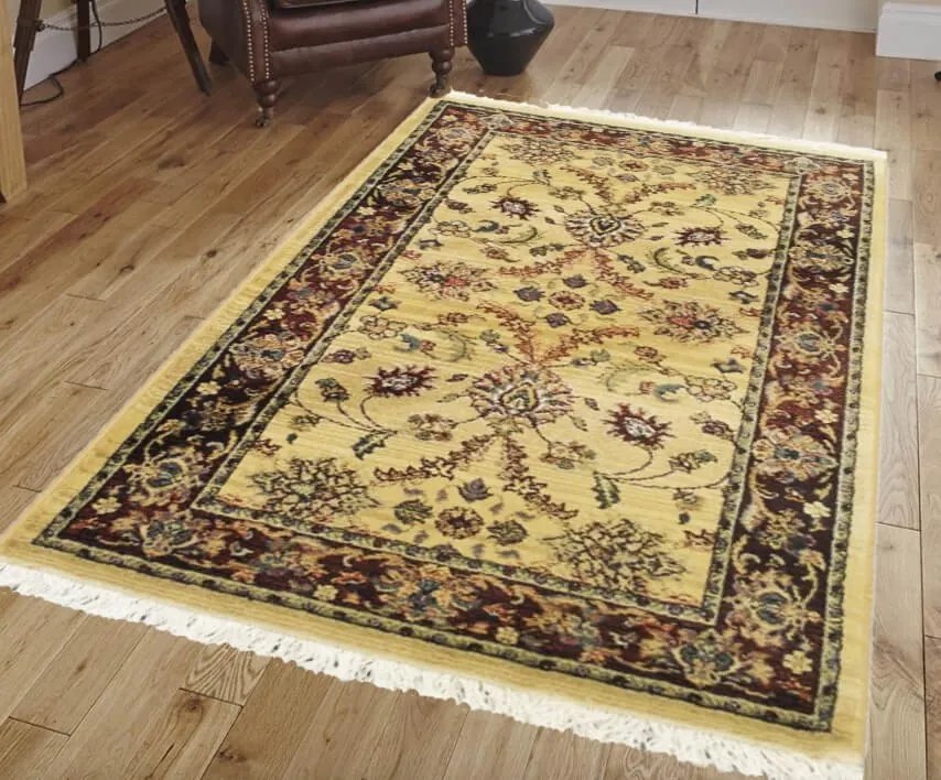 Szaid Vastag klasszikus Egyiptomi Szőnyeg arany