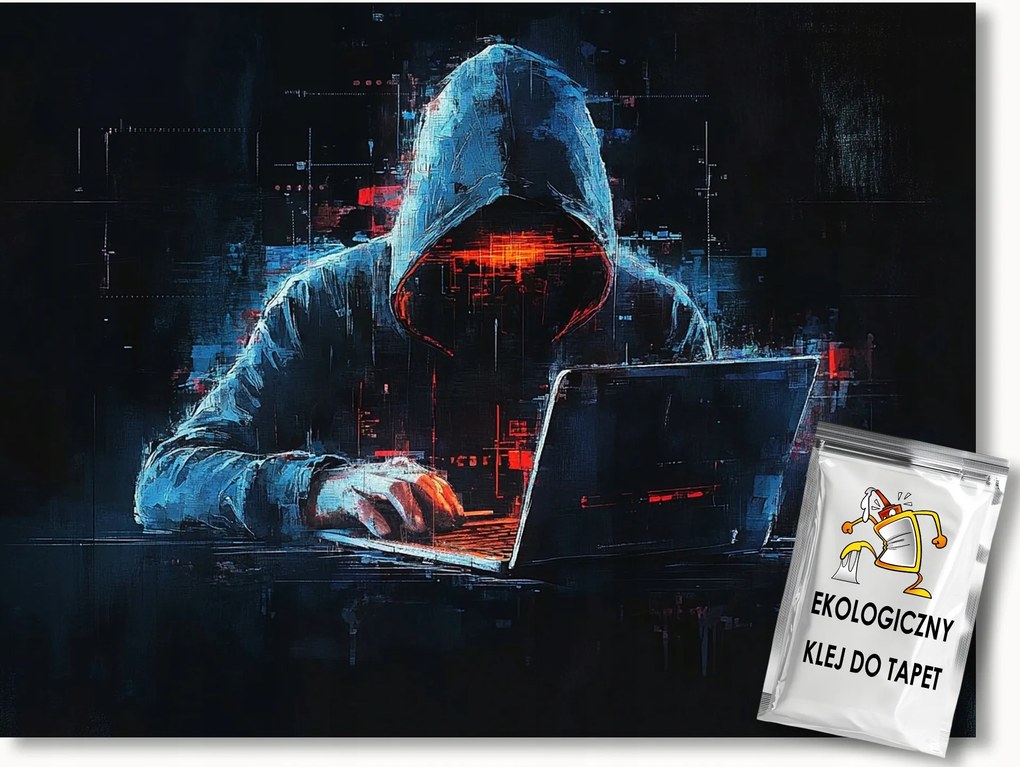 Fotótapéta Flizelina Gaming Hacker It Számítógép Játékos Laptop 400x280 ragasztó