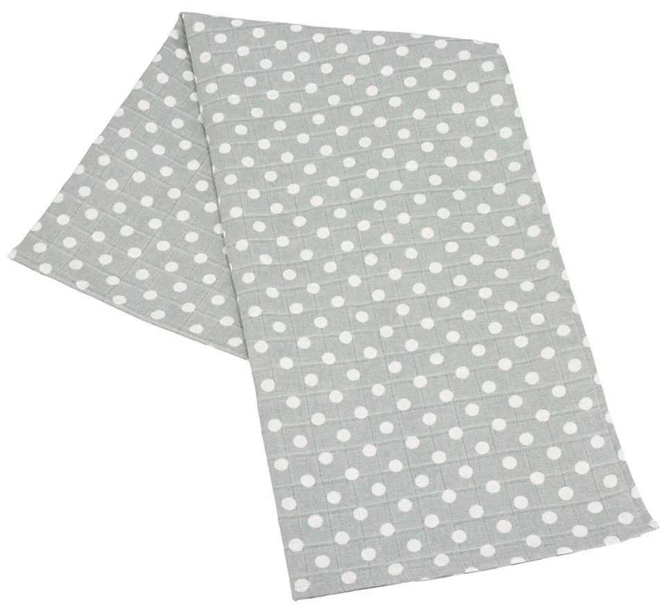 Pamut tetra fürdőlepedő New Baby Softy 90 x 110 cm 2 db szürke fehér