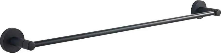 Aqualine - Fali törölközőtartó SAMBA 7,3x64,5 cm fekete