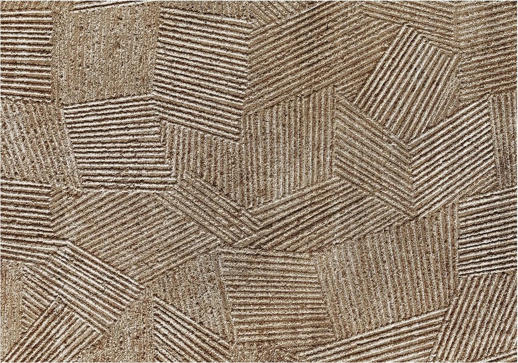 Tapéta Flizelin Falfestmény Prémium strukturált vonalak 208x146 Ragasztó