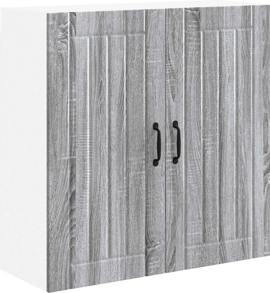 vidaXL Konyhaszekrény Szürke Sonoma 80 x 31 x 80 cm Faanyag