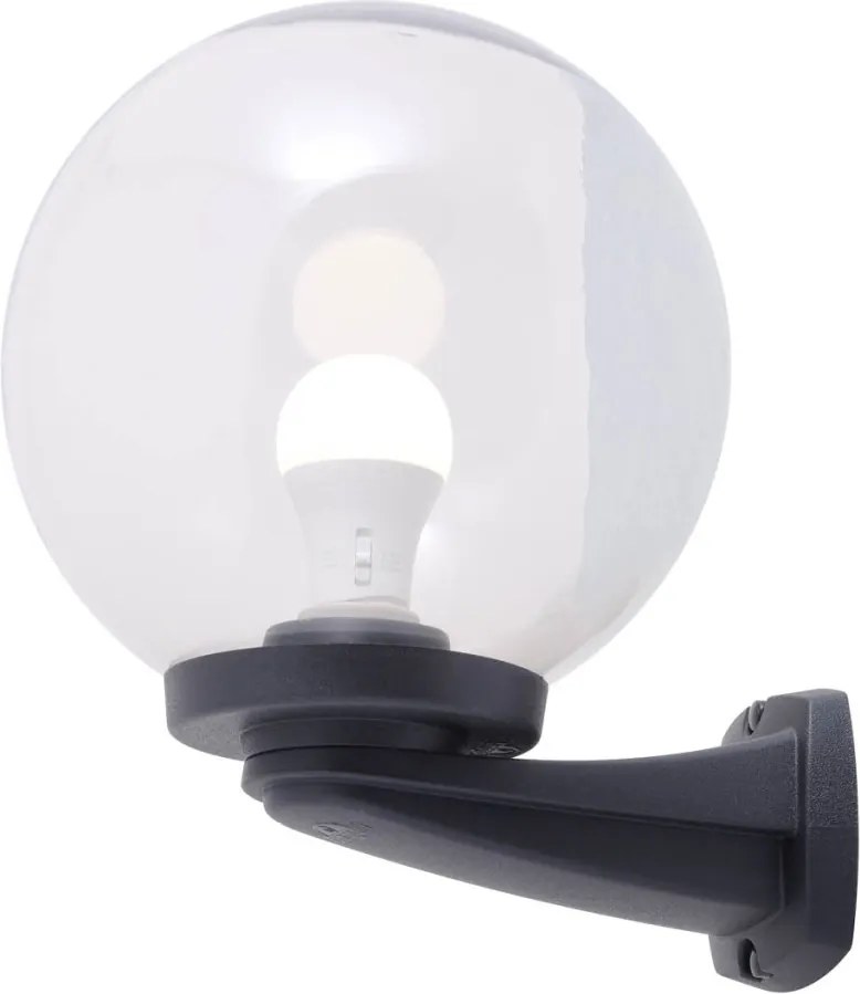 ELSTEAD FMG-NARDOGLOBEBLK NARDO Modern Kültéri Fali Lámpa Fekete E27 IP55