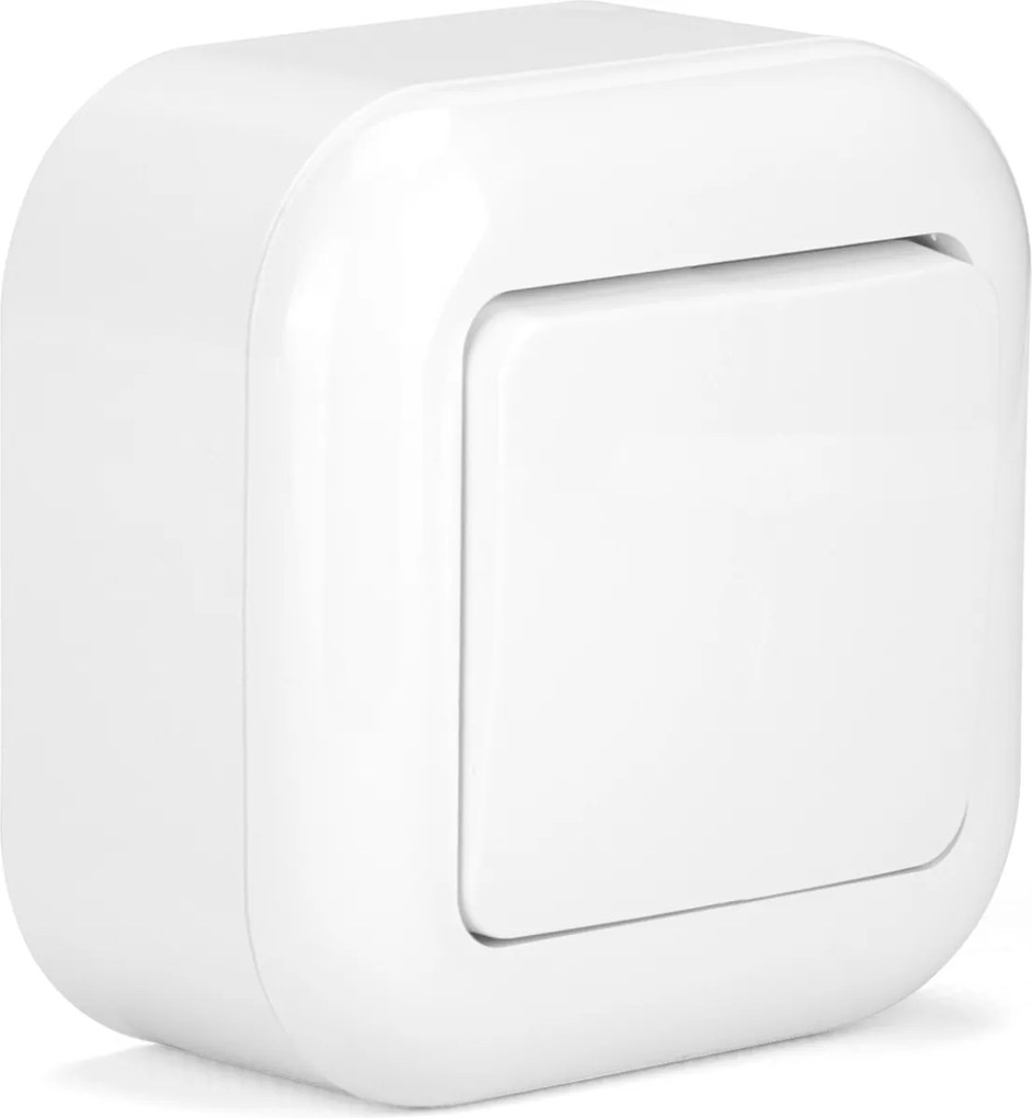 Egykapcsolós kapcsoló Klasszikus Montis fehér MT083B