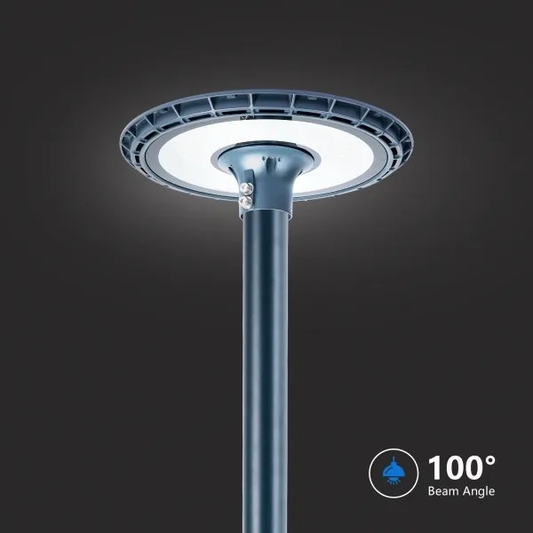 Brilagi-LED Kültéri utcai lámpa 5 m-es oszloppal URBANSPARK LED/120W/230V antracit IP65