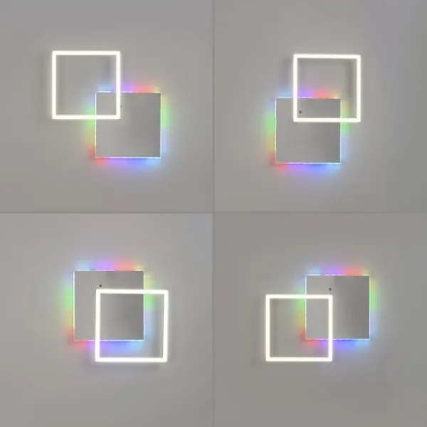 JUST LIGHT. 11327-95-LED RGBW Dimmelhető mennyezeti lámpa RENDA LED/31W/230V + távirányító