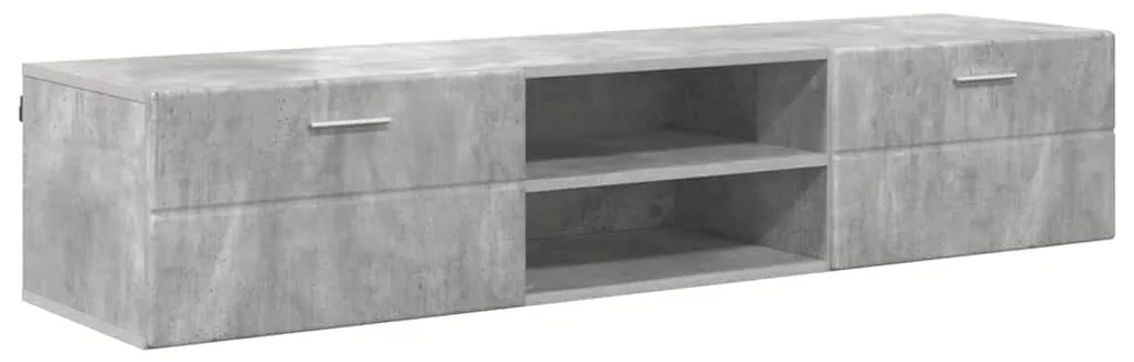 TV szekrény fiókkal Magasfényű fehér 150 x 39 x 30 cm Faanyag