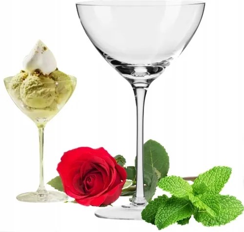 Poharak Krosno 6x245ml Martini Koktélokhoz Harmony Crystalline Glass