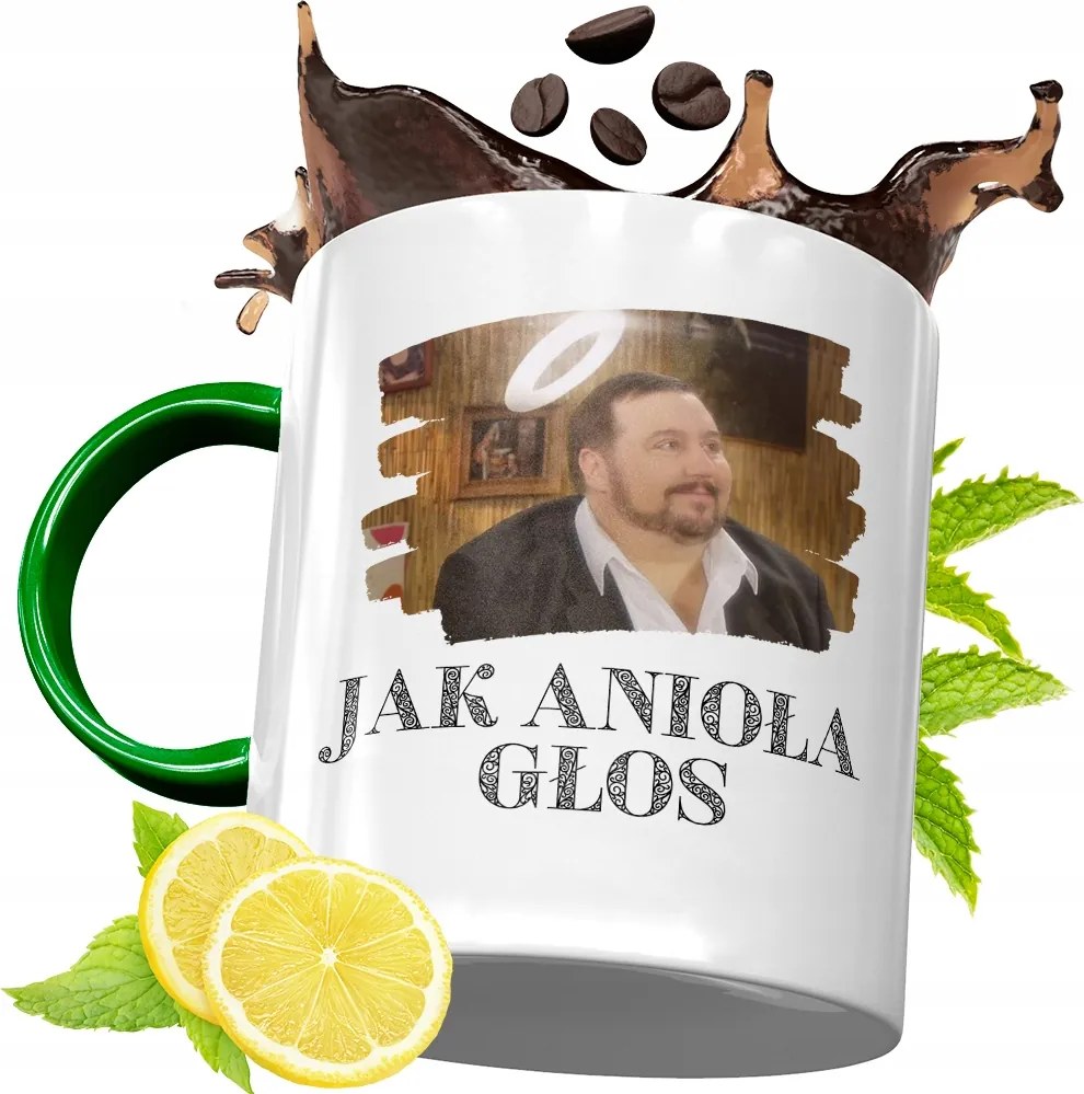 Zöld Vicces Bögre Születésnapi Ajándék fényképes nyomtatással