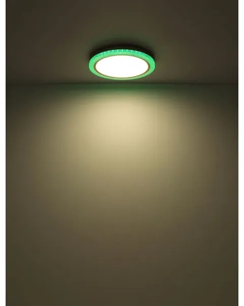 Globo 41372-24 - BOLLY LED RGBW mennyezeti lámpa, 20W, 230V, dimmelhető, DO