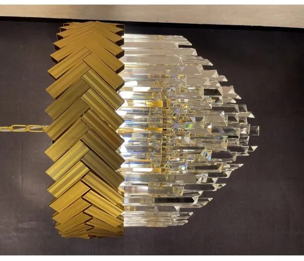 Zuma Line 23910/9 - Csillár láncon LYON 9xE14/40W/230V arany