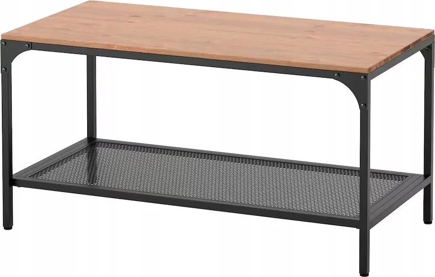 Ikea Fjallbo Asztal fekete 90x46 cm