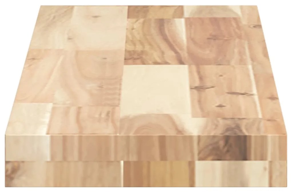 3 db kezeletlen tömör akácfa függőpolc 100 x 20 x 4 cm