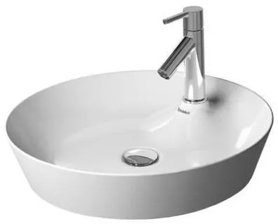 Mosdó lapra Duravit Cape Cod 48x48 cm fehér színben fényes felülettel túlfolyás nélkül 2328480000
