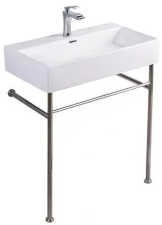AREZZO design Tampa mosdótál fémlábbal fehér AR-382W