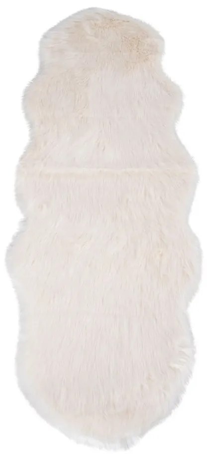 Krémszínű szintetikus futószőnyeg 60x180 cm – House Nordic