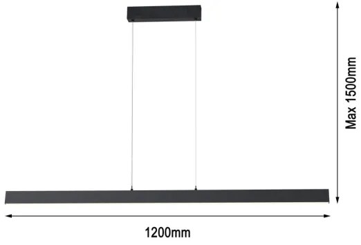 Immax NEO 07234L - LED Dimmelhető csillár zsinóron LITE TRIANGOLO LED/28W/230V Tuya + távirányító