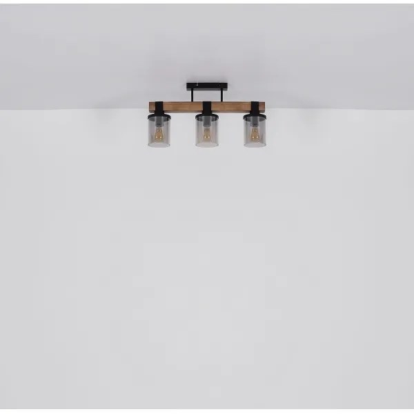 Globo 15555-3D -  Felületre szerelhető csillár LILA 3xE27/60W/230V