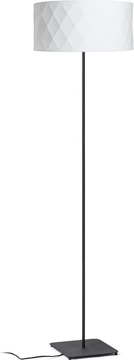 RENDL CORTINA/JAKARANDA állólámpa fehér/fekete textil/fém 230V LED E27 15W