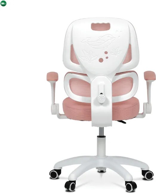Gyerek Forgószék, Magasságállítás, Rózsaszín Hálós. KA-K1063 PINK