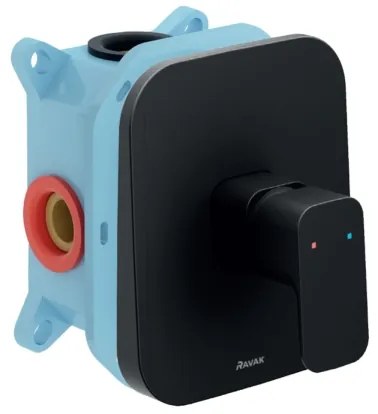 Ravak X070159 - FREE falba süllyeszthető zuhanycsaptelep, fekete