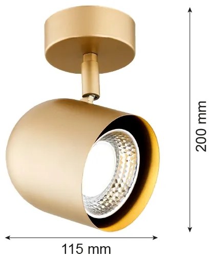 Argon 8260 - Spotlámpa ISOLA 1xGU10/5W/230V