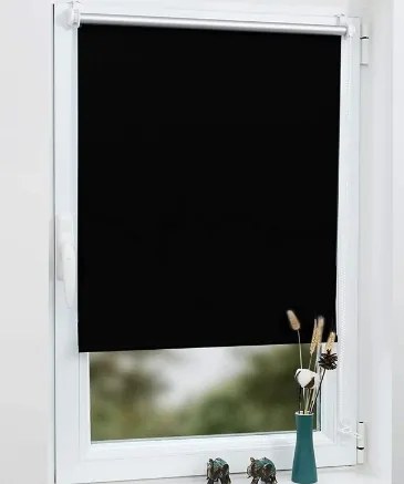 HomeDemo thermo redőny, fekete, non-invazív 100x230cm