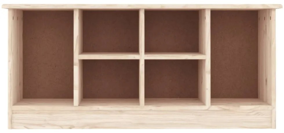 ALTA tömör fenyőfa cipőszekrény 100x35x45 cm
