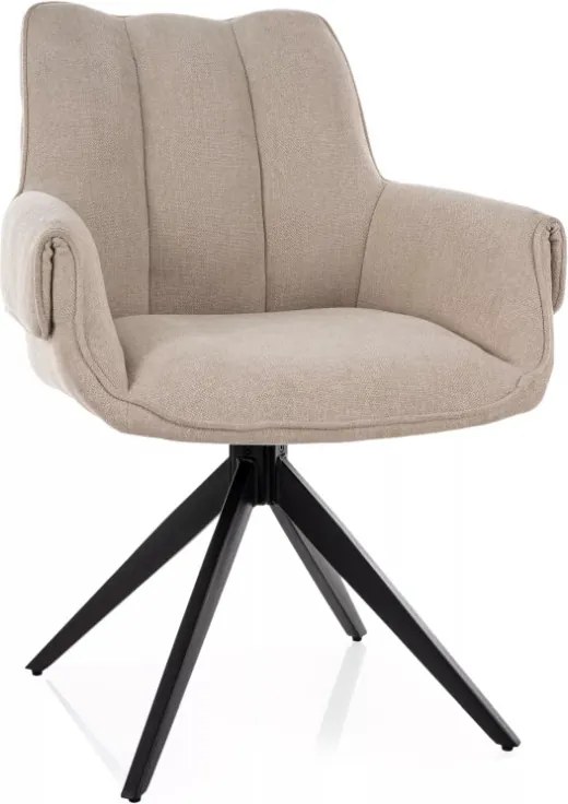 Gio forgatható étkezőszék világosbézs