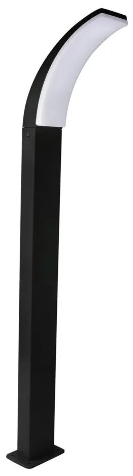 Polux LED Kültéri lámpa AMY LED/12W/230V 100 cm IP44 fekete SA2304