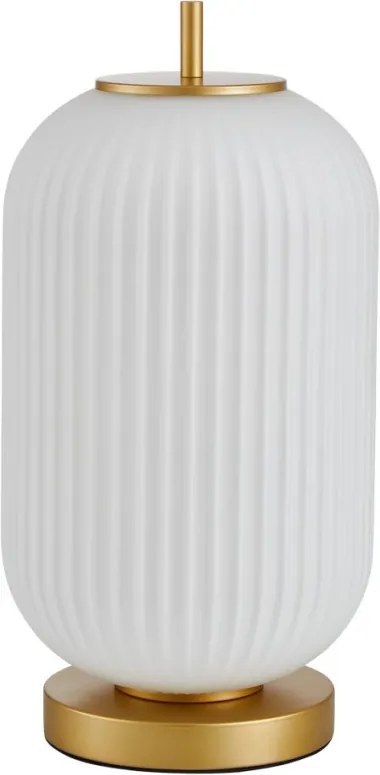 Italux Olmeto TB-28798-1-GD-WH Asztali lámpa 1x40W/E27 IP20